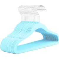 Imagem da Promoção Kit 40 Cabides de Veludo Infantil 360° Antideslizante Para Roupas Camiseta Calça