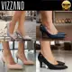 Sapato Scarpin Vizzano Salto Fino Feminino 1185.702 Baixo Bico Social Confortável Original em oferta