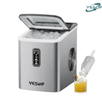 Imagem da promoção Máquina De Gelo Turbo Ice Premium 110V/127V Portátil Inox 120W Cozinha Profissional Automático