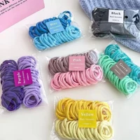 Imagem da promoção Kit 300 Xuxinhas de Cabelo Sem Costura – Elásticos Antimarcas Alta Elasticidade Para Crianças e Adul