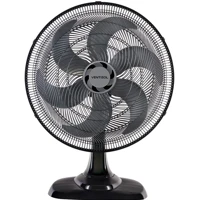 Imagem da oferta Ventisol Ventilador de Mesa Oscilante, Turbo 6 Pás Premium, Preto, 50cm, 127V