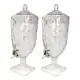 Kit 02 Suqueiras 4,5L Cristal Acrílico Dispenser Diamond com Torneira em oferta