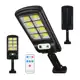 Luminária Solar Poste Rua Refletor 200W em oferta