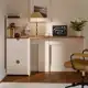Mesa Escrivaninha de Canto California Home Office em L Moderna montagem Flex - SHARK MOVEIS em oferta