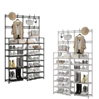 Imagem da promoção Sapateira Cabideiro Arara 4 5 6 ou 7 Andares Prateleiras e Suportes Multiuso