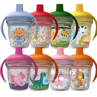 Imagem da promoção Copo de Transição Infantil Helsim 170ml Bico Rígido Com Alça Para Beber Suco Água