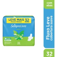 Imagem da promoção Absorvente Externo Adapt Suave com Abas Sempre Livre 32 unidades