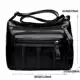 Bolsa Feminina de Couro PU Macio, Transversal e de Ombro, Moderna e Espaçosa para Mamãe, Alça Ajustá em oferta