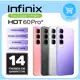 Infinix Hot 60 Pro+ Al Phone mais fino do mundo 5,95mm 16 GB+256GB tela curva 3D de144 Hz bateria de em oferta