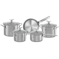 Imagem da promoção Conjunto de Panelas, 5 unidades, Aço Inoxidável, Electrolux