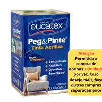 Imagem da promoção Peg & Pinte Tinta Acrílica Econômica - Sem Cheiro e Antimofo