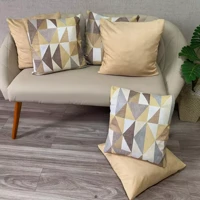 Imagem da promoção ALMOFADAS DECORATIVAS PARA SOFÁ QUARTO OU SALA KIT c\6UND CHEIAS ENCHIMENTO ESPUMA