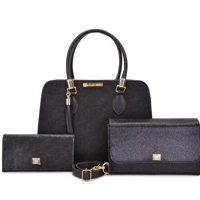 Imagem da promoção Bolsa Feminina Tote Angike Casual Média + Bolsa Tranversal Balada Festa + Carteira