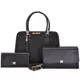 Bolsa Feminina Tote Angike Casual Média + Bolsa Tranversal Balada Festa + Carteira em oferta