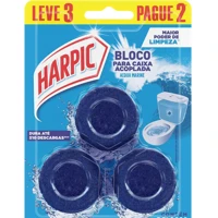 Imagem da promoção Limpador e Aromatizador Sanitário Harpic Marine para Caixa Acoplada 3 unidades