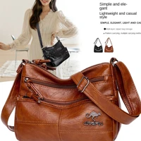 Imagem da promoção Bolsa Feminina de Ombro Couro Macio, Estilo Simples, Transversal