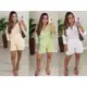 Conjunto em linho importado camisa e short com forrado casaul elegante para seu looks coreção novo e em oferta