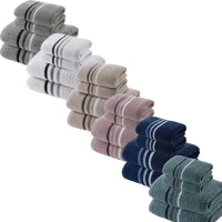 Imagem da promoção Jogo De Toalhas Banhão Gigante Fio Penteado Grossa 4 peças 450g/m2 100% Algodão Trento Corttex