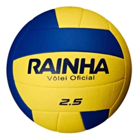 Imagem da promoção Bola De Volêi Rainha 2.5 Quadra E Praia Cor Amarela E Azul