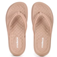 Imagem da promoção Chinelo Moleca Tira Pronta Pvc Sola Alta Nude - Feminino