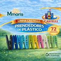 Imagem da promoção Prendedores Para Roupa Prendedor Varal Pregador Castelli