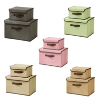 Imagem da promoção Kit de até 6 Caixa Organizadora Dobrável Multiuso - Cores Aleatória