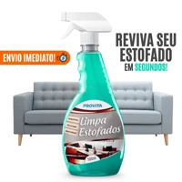 Imagem da promoção Limpa Estofados À Seco Spray Espuma Premium Perfumado Sofá, Banco e Poltrona Limpeza Profunda 500ml