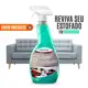 Limpa Estofados À Seco Spray Espuma Premium Perfumado Sofá, Banco e Poltrona Limpeza Profunda 500ml em oferta
