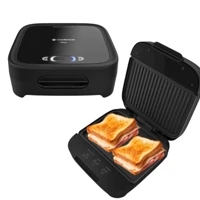 Imagem da promoção Sanduicheira Elétrica Click Preto 127v Cadence SAN400