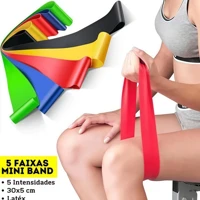 Imagem da promoção Elásticos de Exercício Kit Completo: Treino Funcional em Casa! Tonifique Músculos & Aumente Força Se