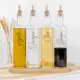 6Gaheteiros de Vidro 525ml com Bico Dosador Cortiça para Azeite, Vinagre, Óleo, Shoyu e Pimenta / Va em oferta