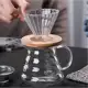 Cafeteira de Vidro Borossilicato Com Tampa e Filtro 600ml em oferta