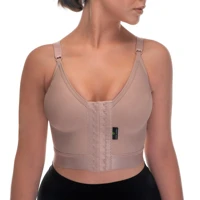 Imagem da promoção Sutiã de Sustentação com Elástico na Base Alta Compressão Pós Cirúrgico Mamoplastia Registro Anvisa