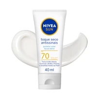 Imagem da promoção NIVEA SUN Protetor Solar Facial Toque Seco Antissinais FPS 70 40ml BBB 26