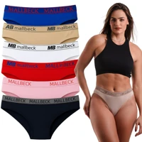 Imagem da promoção kit Com 10 Calcinhas Feminina Tanga Conforto Dental Microfibra