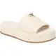 Sandália Feminina Tamanco Flat Plataforma Flatform Confortável Lancellotti em oferta