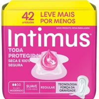 Imagem da promoção Absorvente Intimus Toda Protegida Dia Suave Com abas 42 unidades