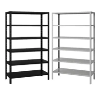 Imagem da promoção Estante Prateleira Industrial Armario em Aço 6 Bandejas 198x90 Suporta até 180kg
