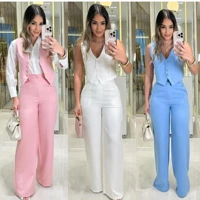 Imagem da promoção Conjunto Alfaiataria Feminino Social: Calça e Colete Elegante