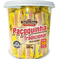 Imagem da promoção Paçoca Rolha Tradicional Balde 56 Unidades