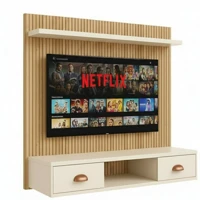 Imagem da promoção Painel Para Tv 45 Polegadas De Parede Rack 2 Portas Moderno