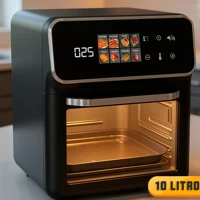 Imagem da promoção Fritadeira Air Fryer Oven Forno Elétrico Digital Extream 10L / 17L