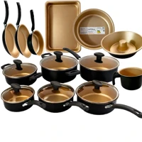 Imagem da promoção Jogo Panelas 13 Peças Antiaderente Kit Frigideira Caçarola Forma Bolo Cozinha Conjunto Completo