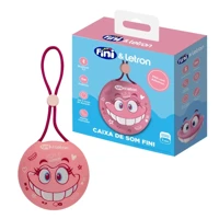 Imagem da promoção Caixa de Som Portátil Fini com Adesivo Letron Leonora Bluetooth Personalizada Presente Qualidade Som