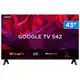 Smart TV 43" Full HD LED Semp S42 Google TV 2 HDMI em oferta