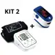 KIT Medidor de Pressão + Medidor de Pulso Oximetro em oferta