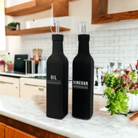 Imagem da promoção Galheteiro Manhattan Em Vidro Porta Azeite Vinagre 300ml 2Pc