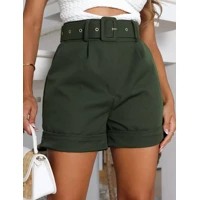 Imagem da promoção Short Alfaiataria Feminino C/ cinto cintura alta