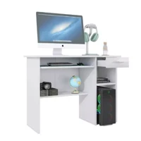 Imagem da promoção Escrivaninha Para Pc 90cm Com Suporte De Teclado E Gaveta