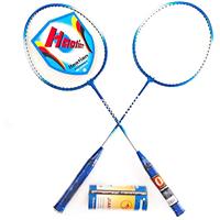 Imagem da promoção AX Esportes Kit Badminton c/ 2 Raquetes e 3 Petecas PRO , Azul